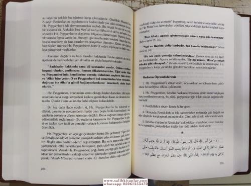 Lüks Baskı Riyazüs Salihin 8 Cilt Takım - TERMO DERİ Şeyh Ebu Zekeriya