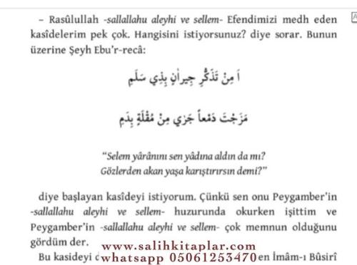 Kasidei Bürde - İmam-ı Busiri İmam Busuri