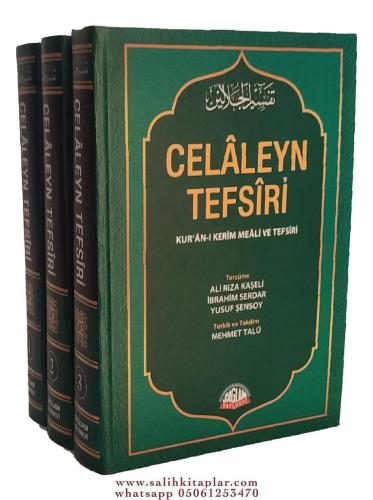 Celaleyn Tefsiri Tercümesi Kuranı Kerim Meali Ve Tefsiri 3 Cilt Takım 