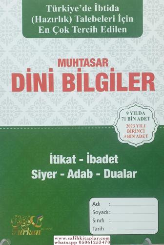 Muhtasar Dini Bilgiler İtikad | İbadet - Siyer - Adab - Dualar Abdulla