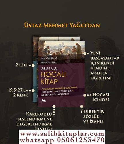 Arapça Hocalı Kitap 2 cilt Takım Mehmet Yağcı