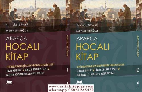 Arapça Hocalı Kitap 2 cilt Takım Mehmet Yağcı