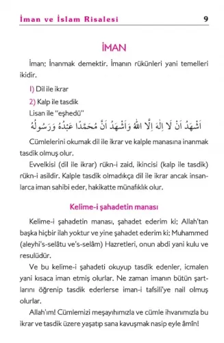 İman İslam Risalesi