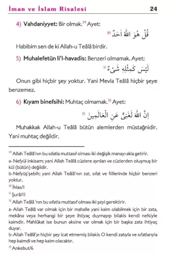 İman İslam Risalesi