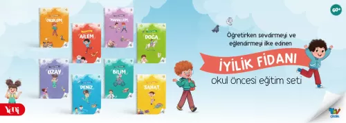 İyilik Fidanı Okul Öncesi Eğitim Seti 8 Kitap İlmi Heyet