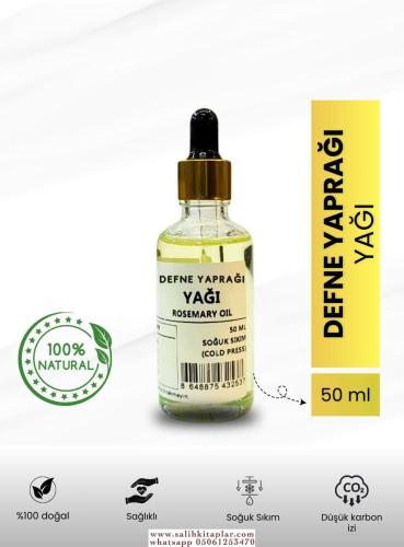 Bitkisel %100 Doğal Defne Yaprağı Yağı Bitkisel Yağlar 50 ml