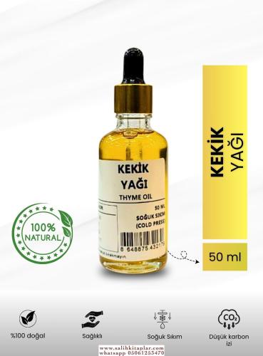 Bitkisel %100 Doğal Kekik Yağı Bitkisel Yağlar 50 ml